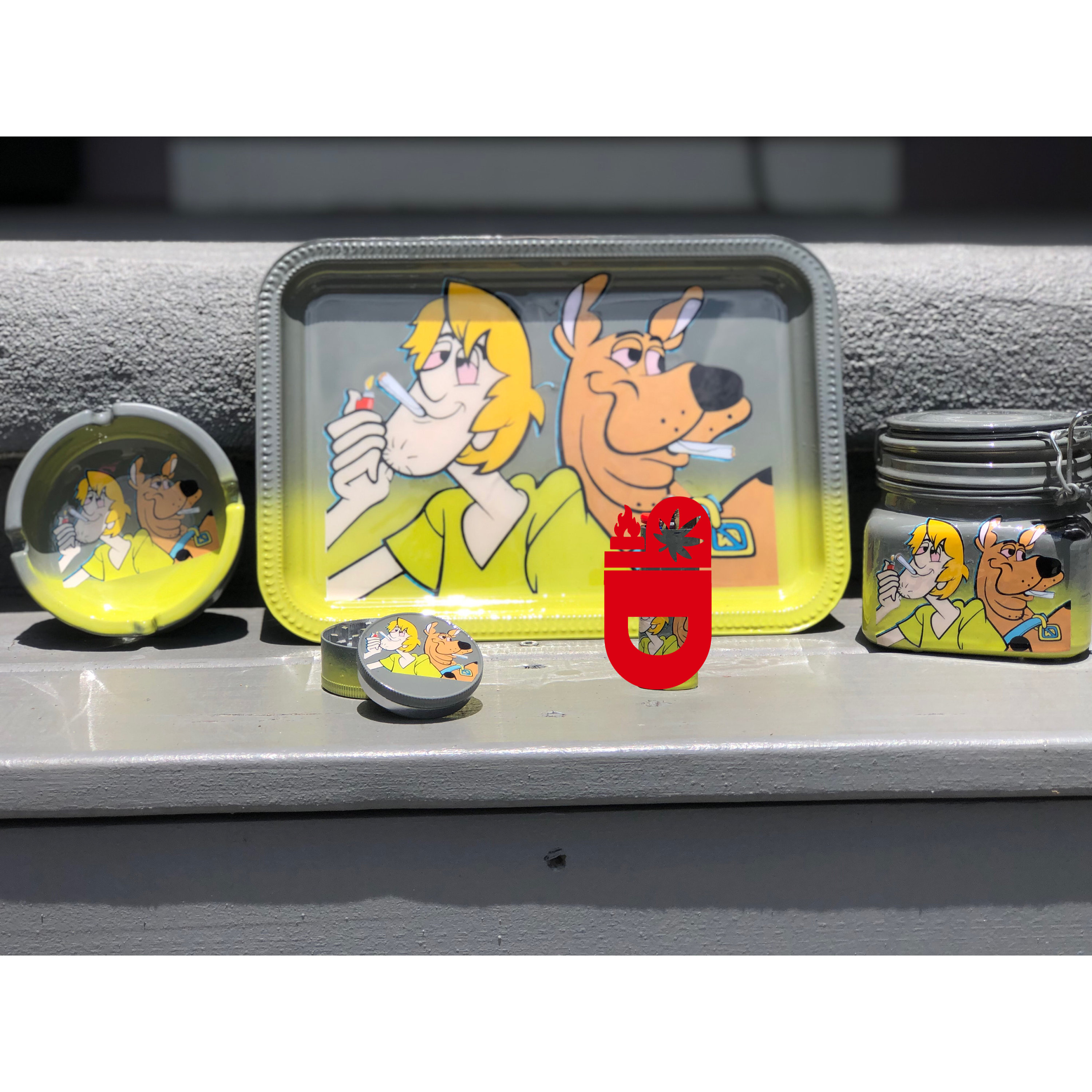 Scooby Doo Rolling Tray Etsy