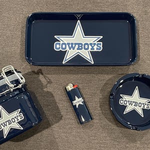 Cowboys Weed Rolling Tray or Tray Set