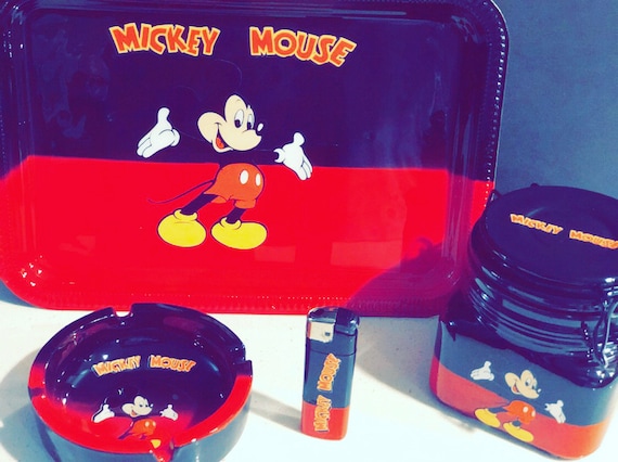 Set di vassoi per rollare l'erba personalizzati ispirati a