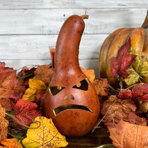 HALLOWEEN GOURD Jack O Lantern Pumpkin Decoration
