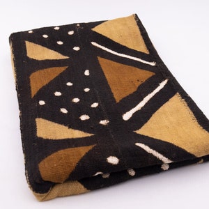 Bogolan Mudcloth Multicolor #16 - from AfricanTextil Malian Coton & handmade