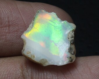 Opale brute, opale éthiopienne naturelle, pierre gemme brute d'opale de qualité AAA, taille 17x15mm, opale Welo brute en vrac, pour la fabrication de bijoux