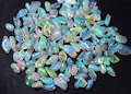 100 PCs, AAA grade Opal, Welo Opal, Opal Crystal, Opal Rough, Natural Ethiopian Opal, AAA Polish Opal Rough, Size 3-7mm,Loose Opal Rough product logo