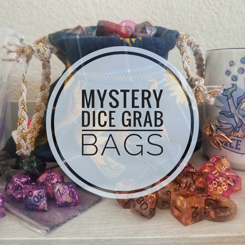 Mystery Dice grab bags Etsy