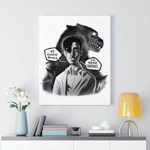 Monster Act - Destroyer Canvas Gallery Wrap