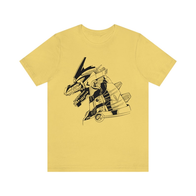 Kaiju Ink Metal Heart Jersey T-Shirt image 10