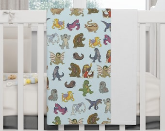 Kaiju Babies Soft Fleece Blanket
