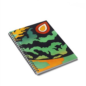 Goddess&#39; Wing - Leo Spiral Notebook - Ruled Line