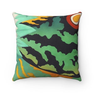Goddess&#39; Wing - Leo Polyester Square Pillow