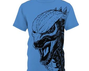 Kaiju Ink - Camiseta unisex AOP de corte y costura del rey de los monstruos