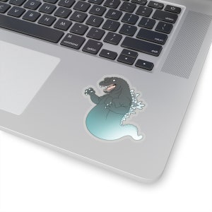 Ghostzilla Kiss-Cut Sticker