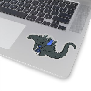 Kaiju Sumo - Blue Side Kiss-Cut Sticker