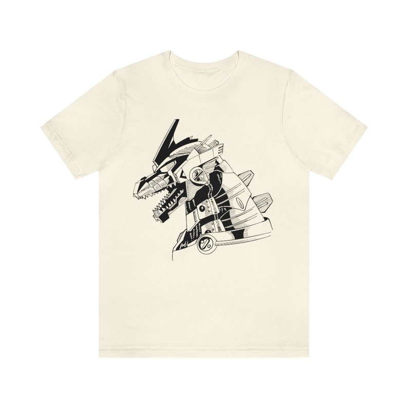 Kaiju Ink Metal Heart Jersey T-Shirt image 8