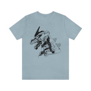 Kaiju Ink Metal Heart Jersey T-Shirt image 7