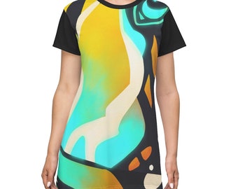 Ala de la Diosa - Vestido de camiseta bioluminiscente