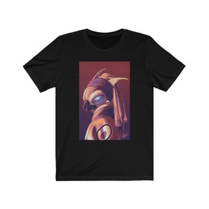 Kaiju Renaissance - Moth with a Pearl Earring Slim T-Shirt