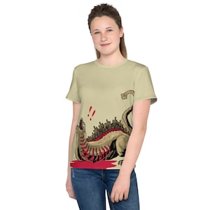 Kamata+Shin (Double Sided) Youth All-Graphic T-shirt