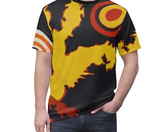 Goddess' Wing - Camiseta Origin Unisex AOP Cut & Sew