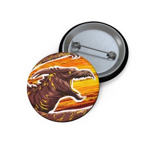 Kaiju Legends - Demon Pin Button