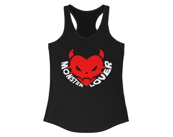 Monster Lover RW Women's Racerback Tank