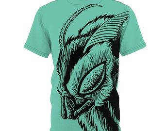 Kaiju Ink - Queen of the Monsters Unisex AOP Cut & Sew T-Shirt