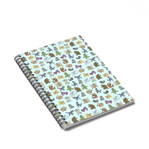 Kaiju Babies Spiral Notebook - Ruled Line