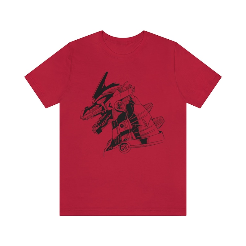 Kaiju Ink Metal Heart Jersey T-Shirt image 9