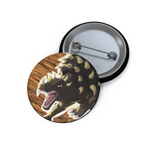 Kaiju Oldschool - Stalwart Pin Button