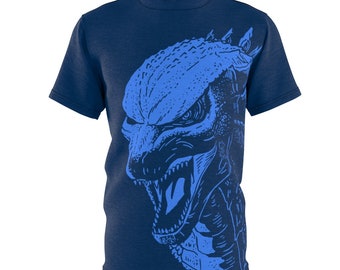 Kaiju Ink - King of the Monsters B Unisex AOP Cut & Sew T-Shit