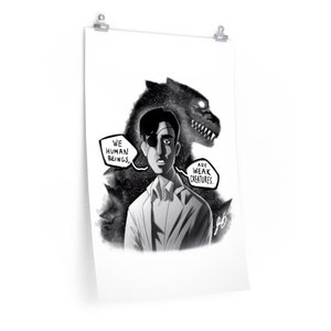 Monster Act - Destroyer Premium Matte vertical poster