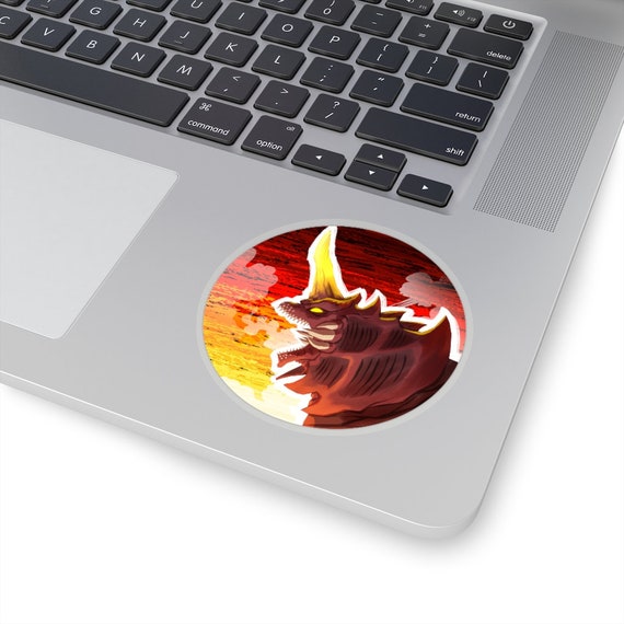 Kaiju Versus Destroy Sticker - Etsy