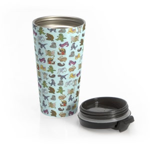Kaiju Babies Stainless Steel Travel Mug