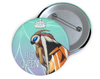 Su botón Queen Pin