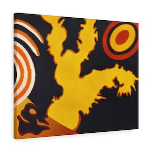 Goddess&#39; Wing - Origin Stretched canvas