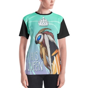 His Queen Women&#39;s All-Graphic T-shirt