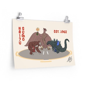 Kaiju Sumo Poster
