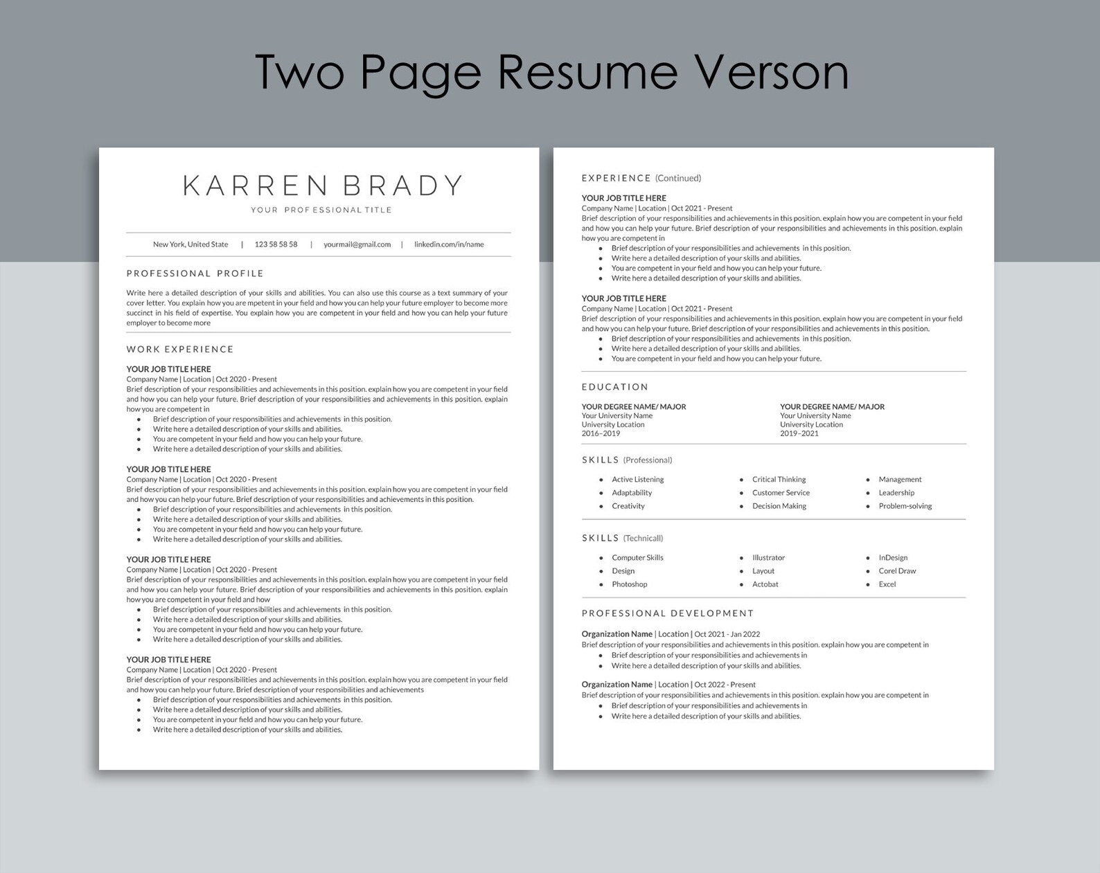 executive resume template ats friendly free download executive resume template ats friendly free download