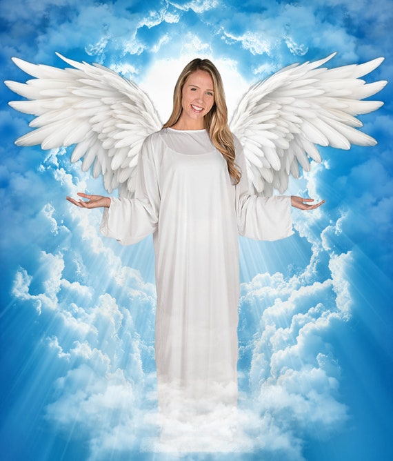 ◇hug your skin◇ angel wing top white Amazon.com: White Guardian Angel Wings - 25