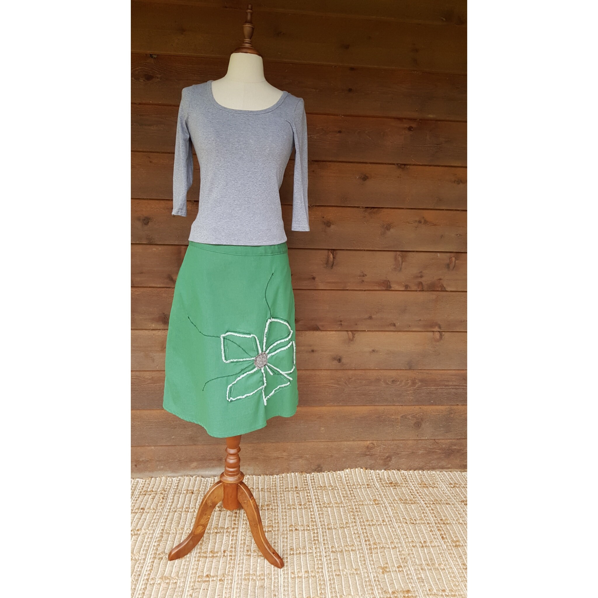 Apple Green Skirt Etsy Canada