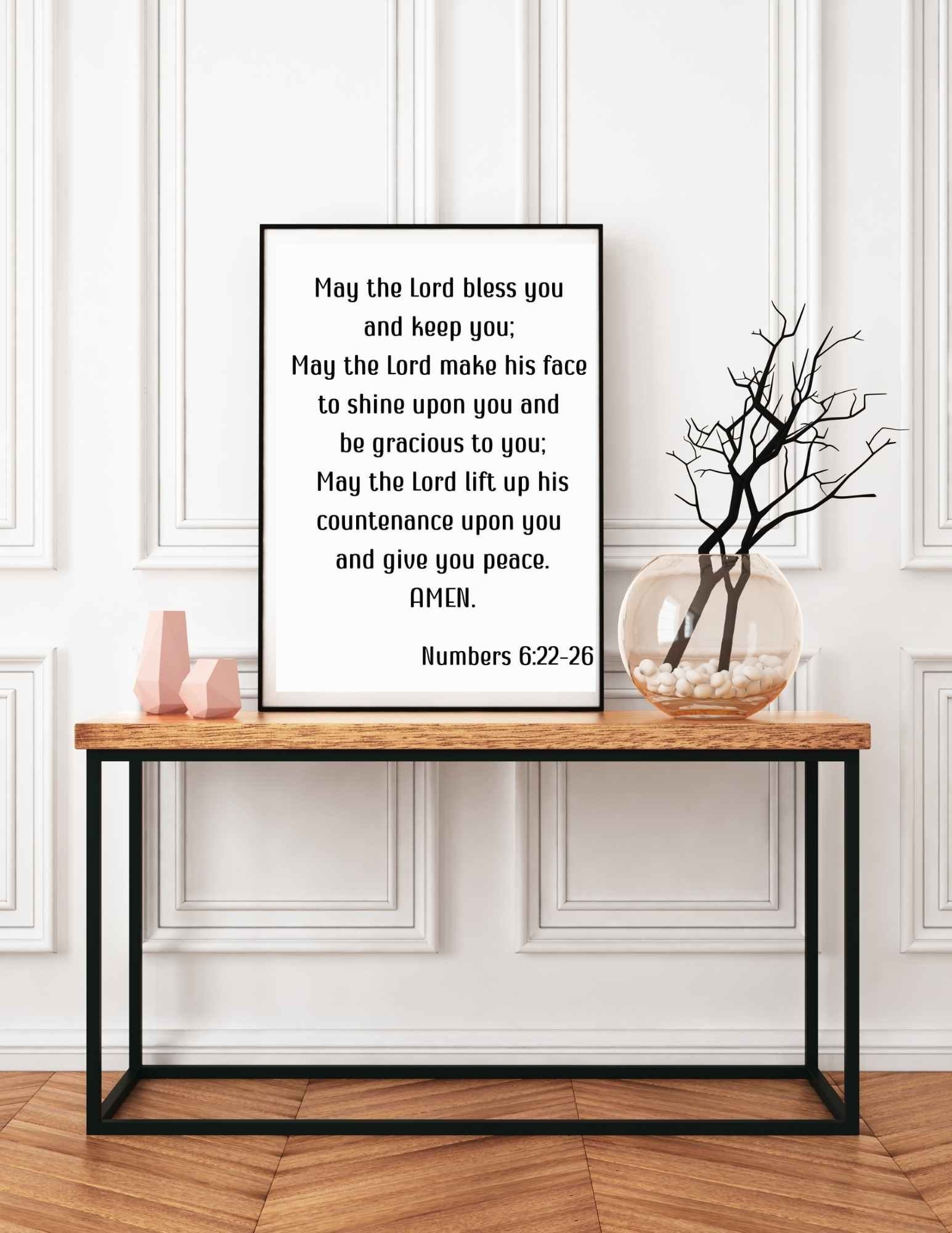 May the Lord Bless You and Keep You Instant Download, Printable ...