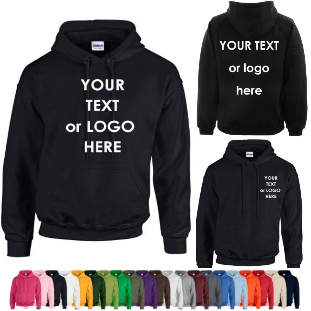 Personalised Custom Printed Hoodie Unisex Stag Hen Photo Workwear Event Hoody Personalised Custom Printed Hoodie Unisex Stag Hen Photo Workwear Event Hoody