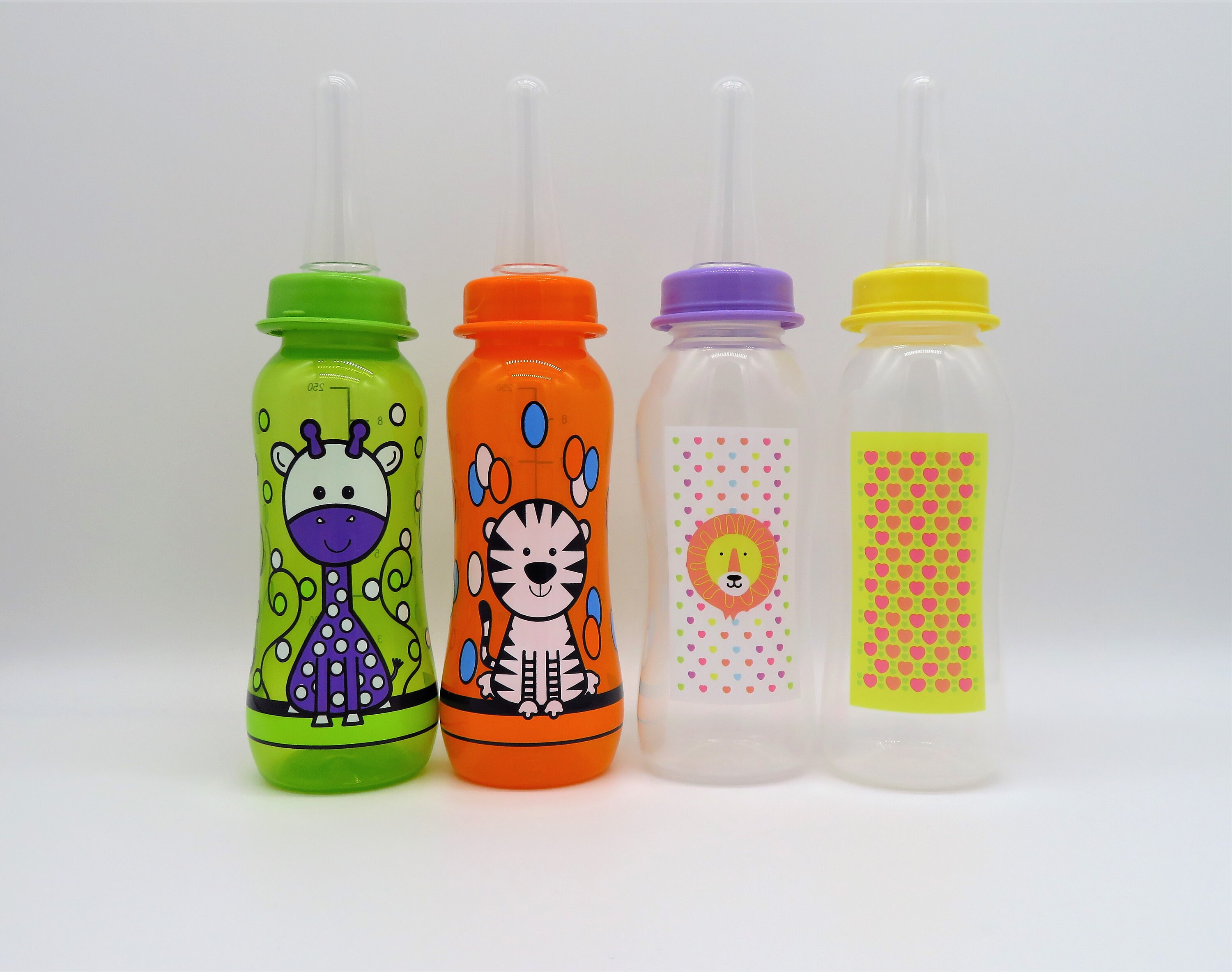 Adult Baby Bottles Coloured Zebra Lion Large adult teat Etsy