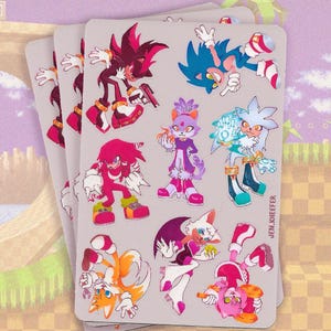 Sonic Sticker Sheet