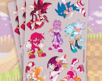 Sonic Sticker Sheet