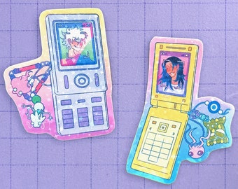 Jjk Geto and Gojo Phone Stickers