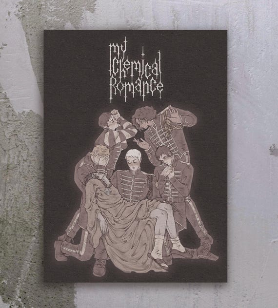 My Chemical Romance Black Parade Print