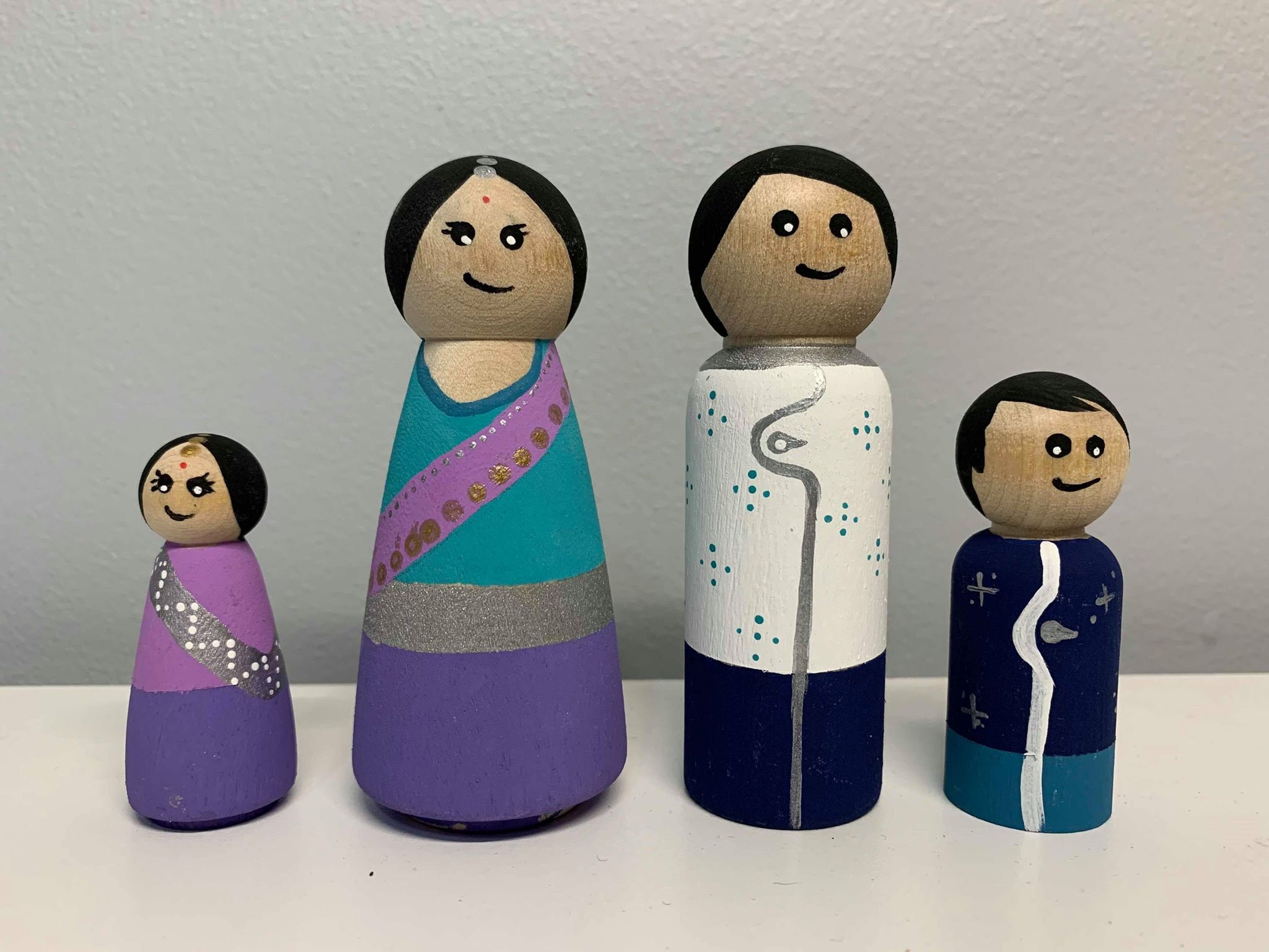 indian peg dolls