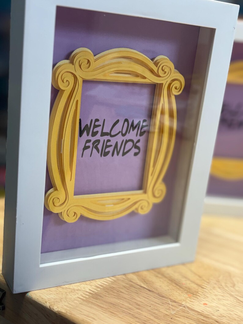Friends Themed Standing Frame - Etsy
