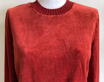 levis 1960's velour crewneck