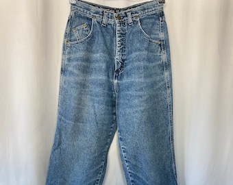 Vintage Wrangler Silverlake Jeans – 80s High-Waisted Western Denim